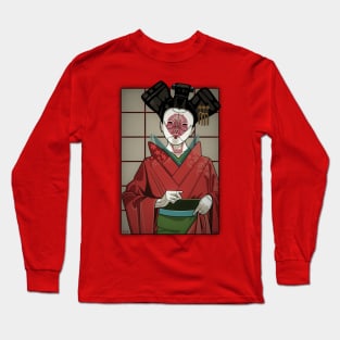 Geisha Cyborg Long Sleeve T-Shirt